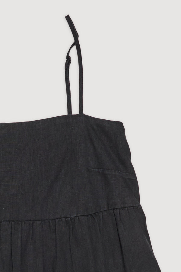 Re-Worn Womens Linen Dress