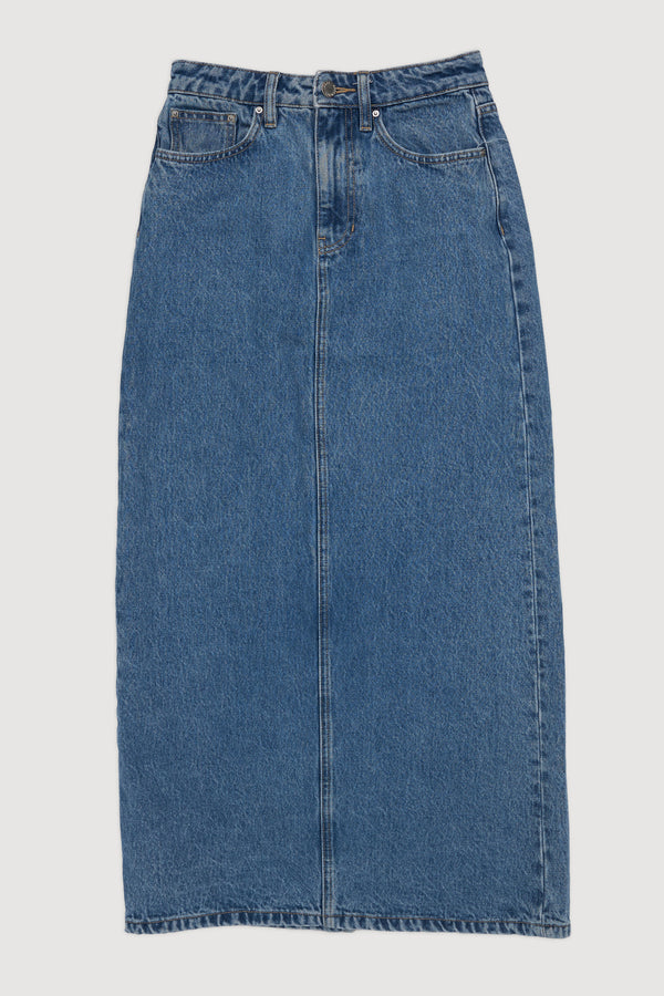 Re-Worn Womens Denim Skirt