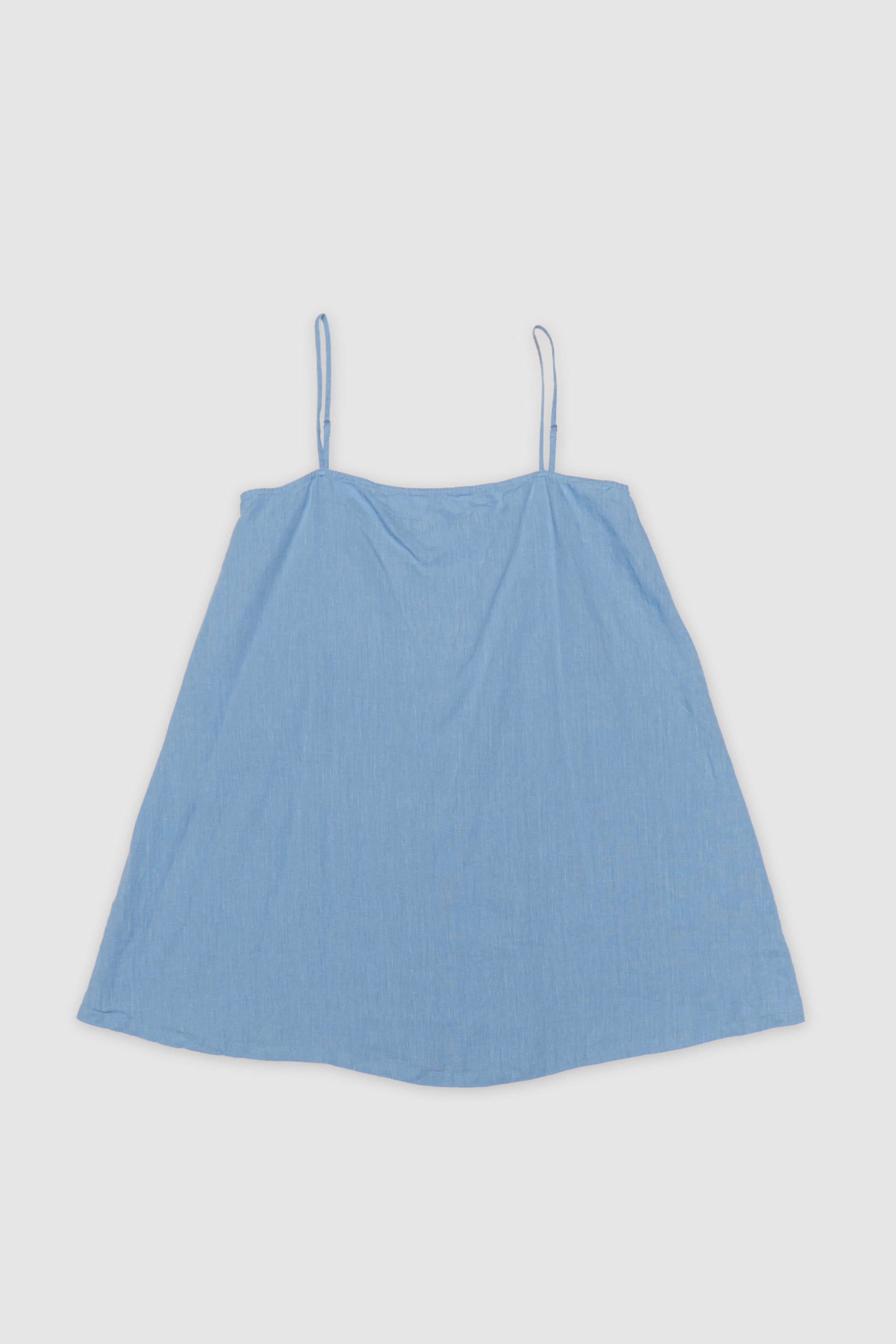 assembly label linen slip dress Assembly Label Linen Sleeveless Slip Dress White