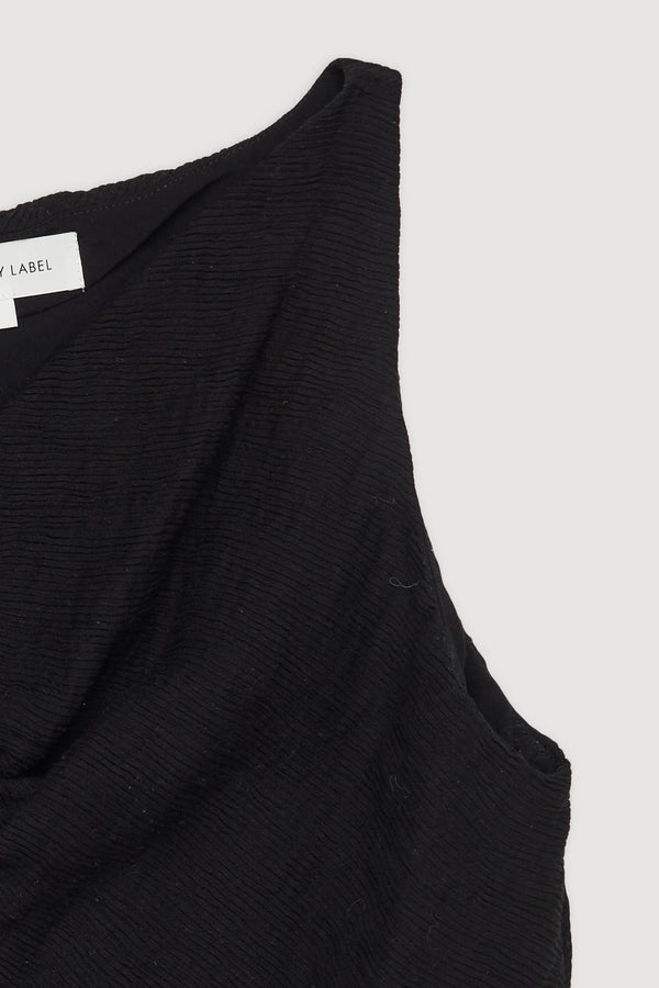 Re-Worn Womens Linen Blend Top