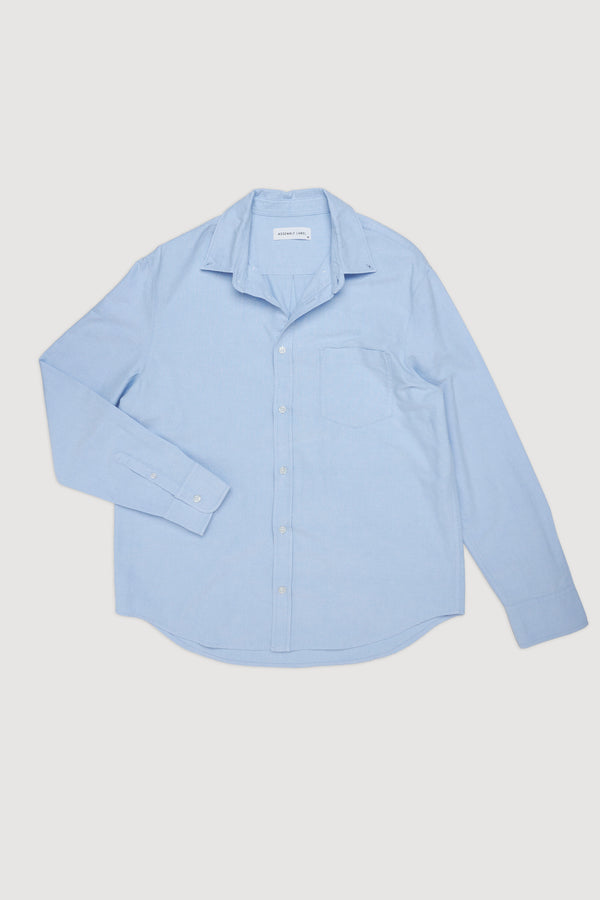 Re-Worn Mens Cotton Textured Long Sleeve Shirt