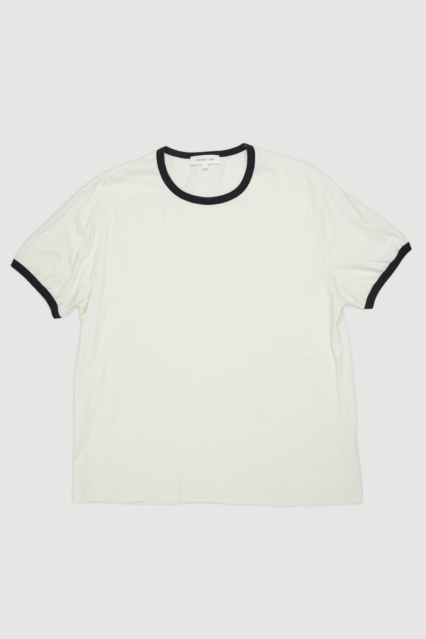 Re-Worn Mens Organic Cotton Yarn Ringer Tee
