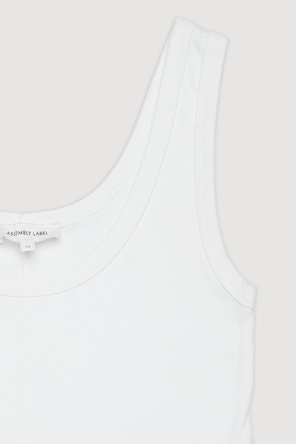 Re-Worn Womens Organic Cotton Textured Tank