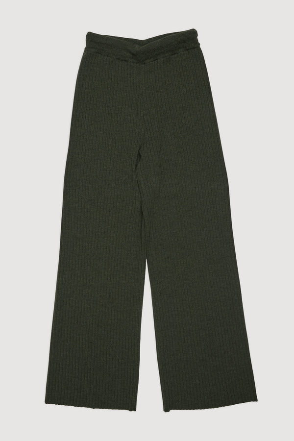 Re-Worn Womens Wool Textured Pant
