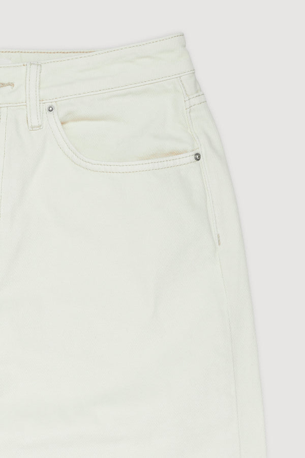 Re-Worn Womens Denim Straight Leg Jean