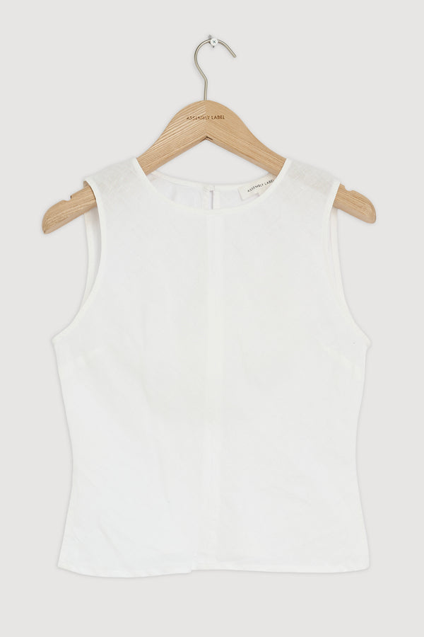 Re-Worn Solis Linen Top