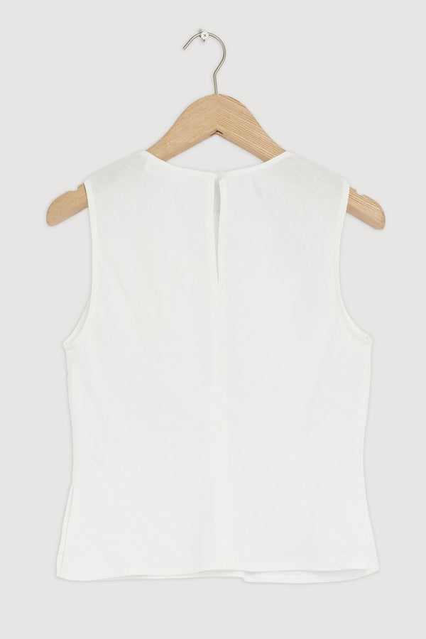 Re-Worn Solis Linen Top