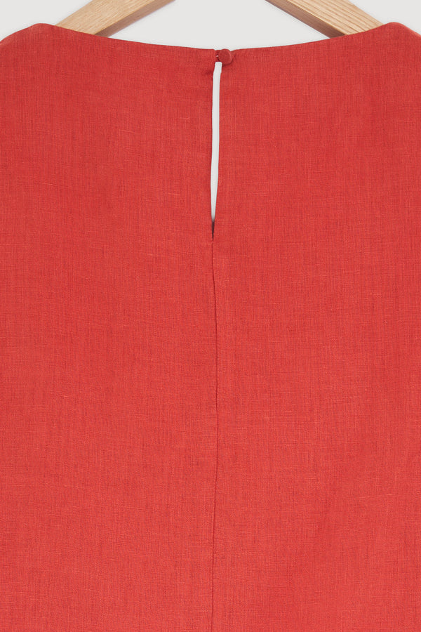 Re-Worn Womens Linen Top
