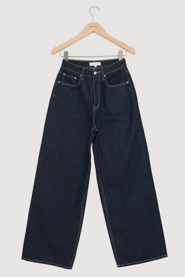 Re-Worn Womens Denim Wide Leg Jean