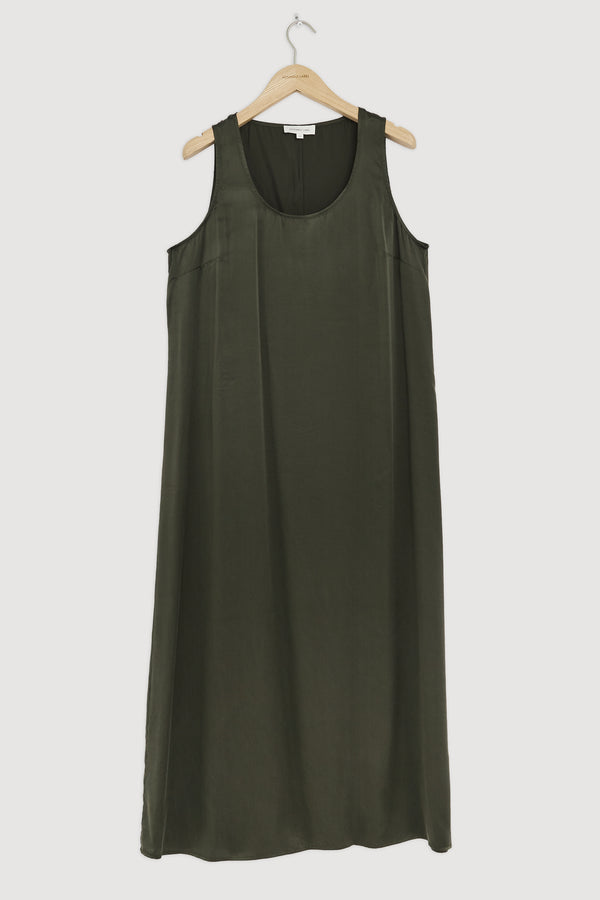 Re-Worn Womens Pippa Silk Tank Dress