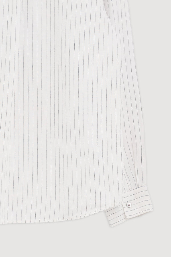 Re-Worn Mens Linen Long Sleeve Shirt