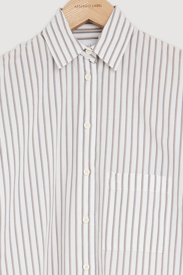 Re-Worn Womens Cotton Stripe Shirt