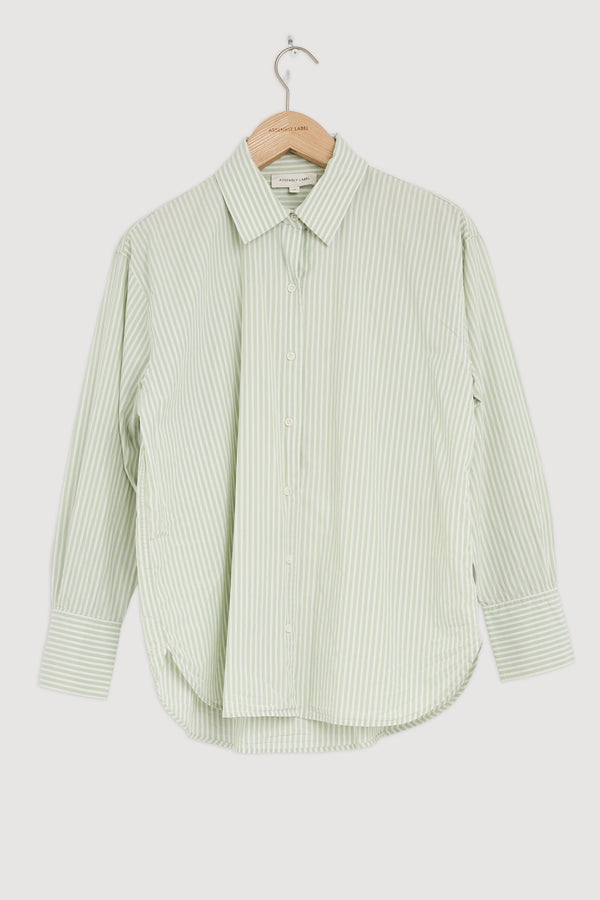 Re-Worn Womens Cotton Stripe Shirt