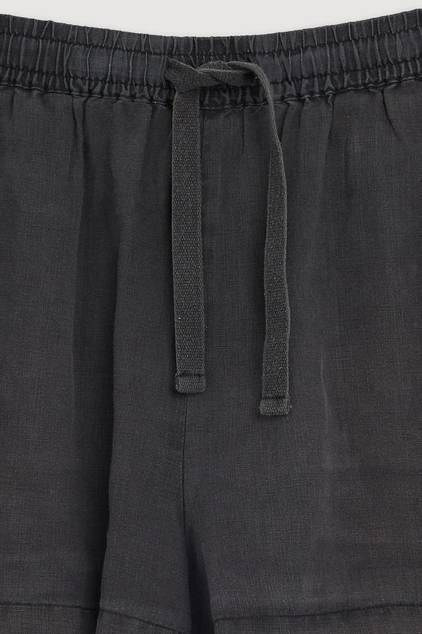 Re-Worn Womens Linen Relaxed Short