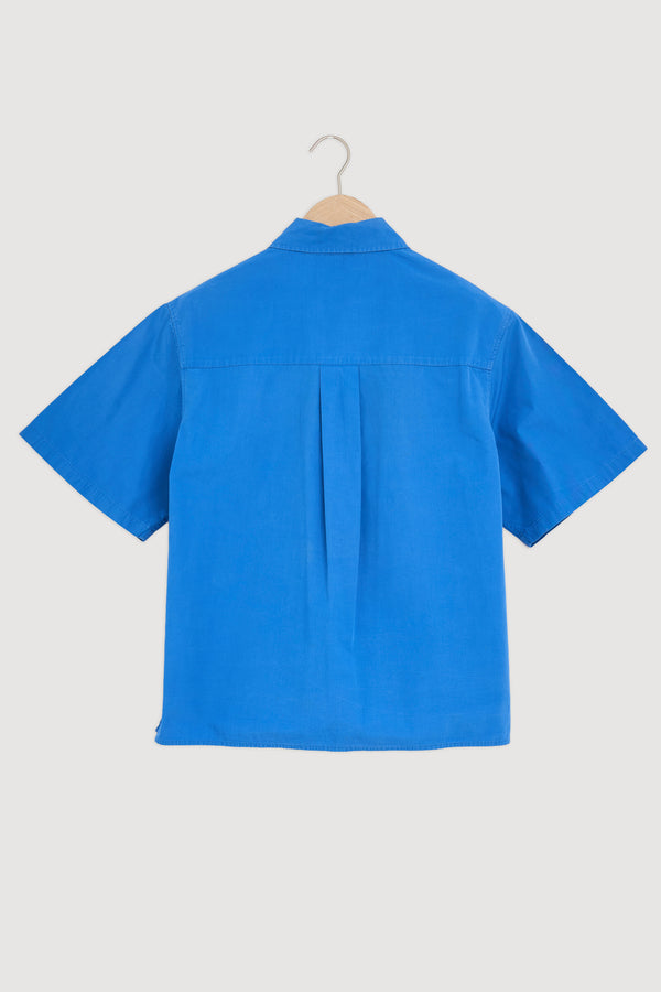 Re-Worn Womens Cotton Short Sleeve Shirt