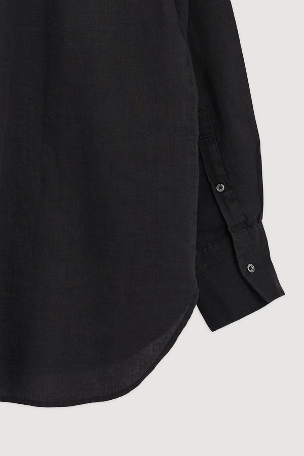 Re-Worn Womens Linen Long Sleeve Shirt