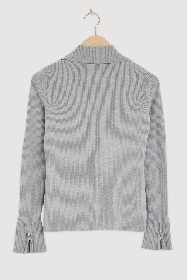 Re-Worn Womens Wool Textured Cardigan