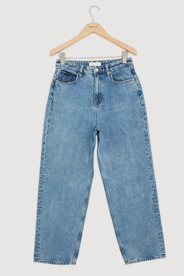 Re-Worn Womens Denim Relaxed Jean