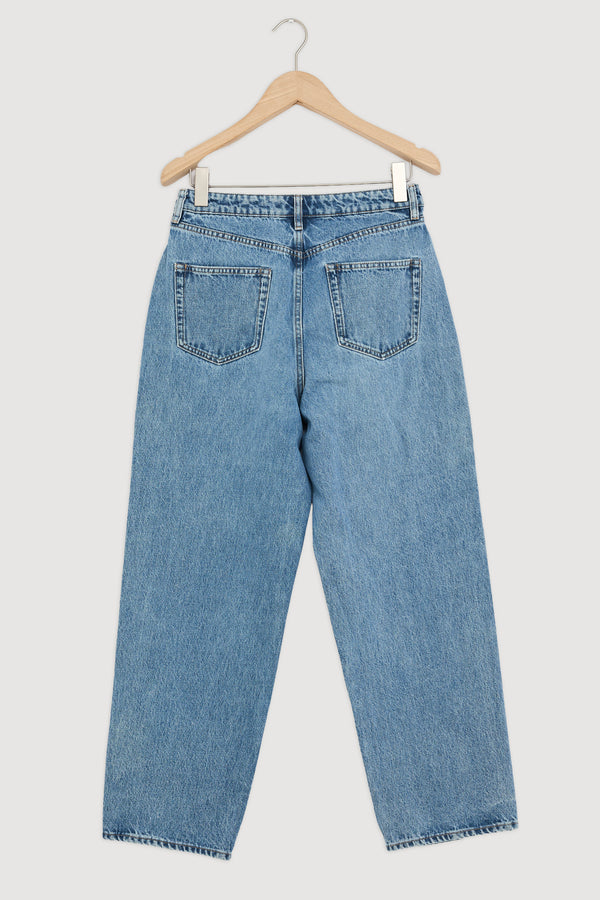Re-Worn Womens Denim Relaxed Jean