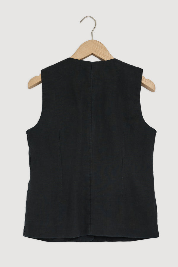 Re-Worn Calla Linen Top
