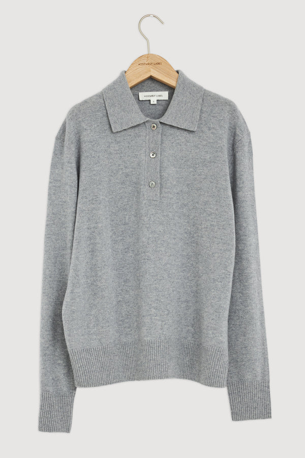 Re-Worn Lara Cashmere Knit Polo