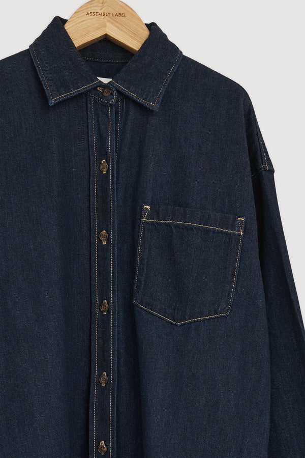 Re-Worn Kiera Recycled Denim Shirt