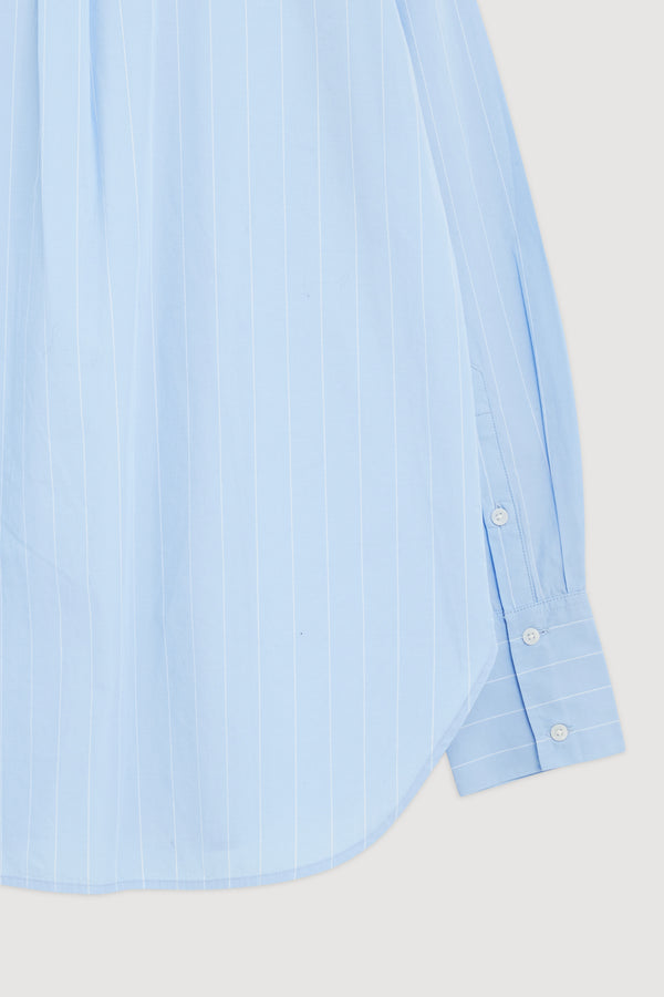 Re-Worn Womens Otis Poplin Stripe Shirt