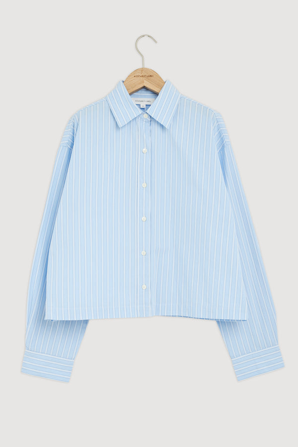 Re-Worn Tessa Poplin Cropped Shirt