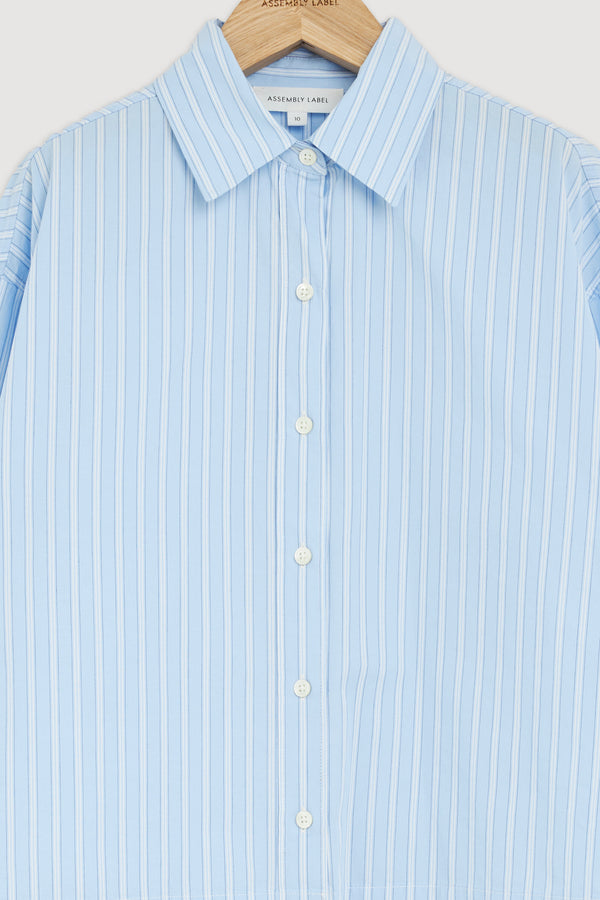 Re-Worn Tessa Poplin Cropped Shirt