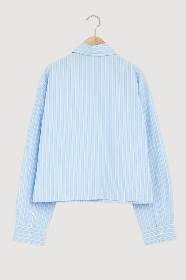 Re-Worn Tessa Poplin Cropped Shirt