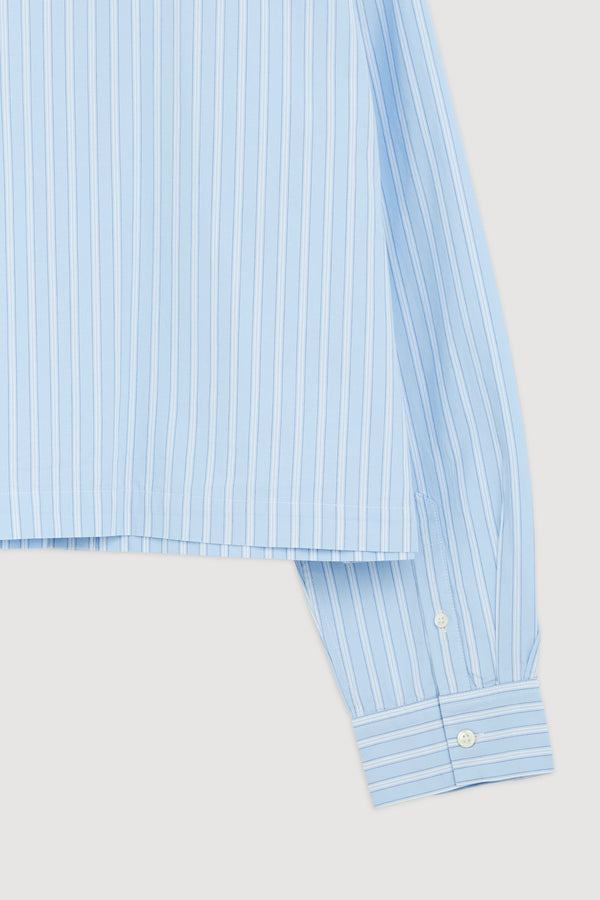 Re-Worn Tessa Poplin Cropped Shirt