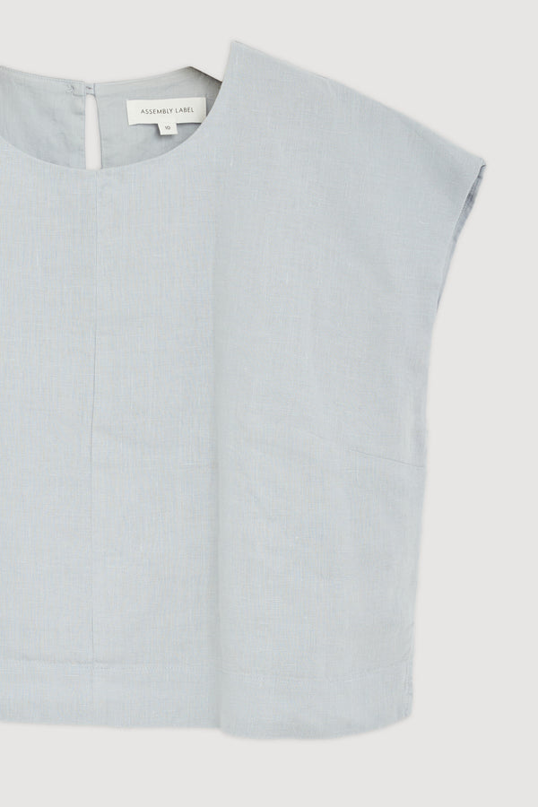 Re-Worn Tori Linen Top