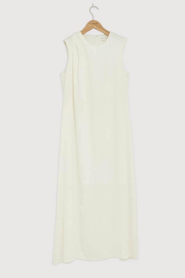 Re-Worn Leah Asymmetric Drape Maxi Dress
