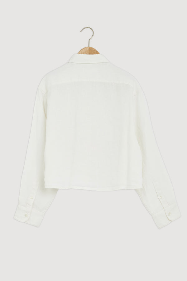 Re-Worn Lilah Linen Boxy Shirt