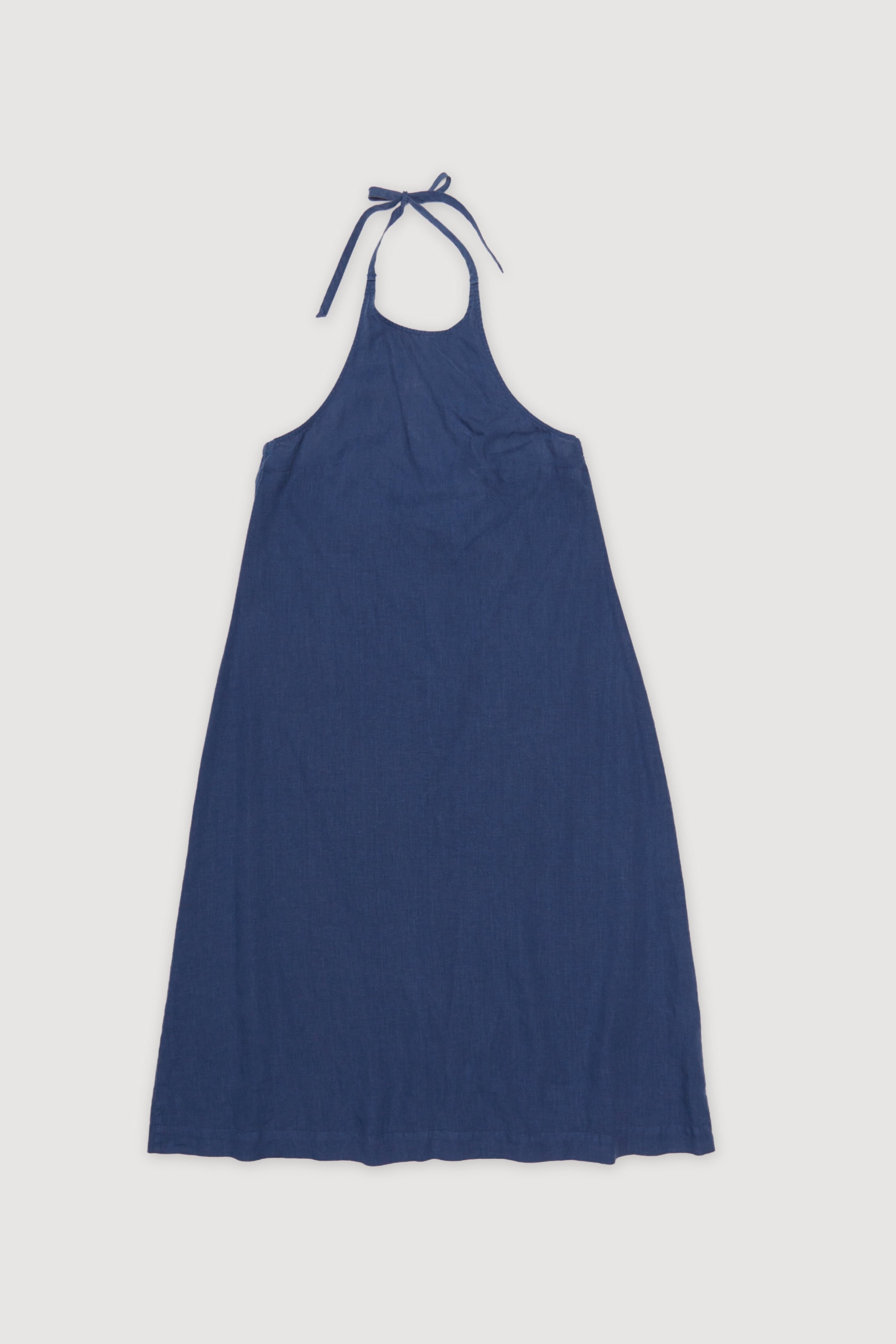 Re-Worn Womens Linen Halter Dress – Assembly Label