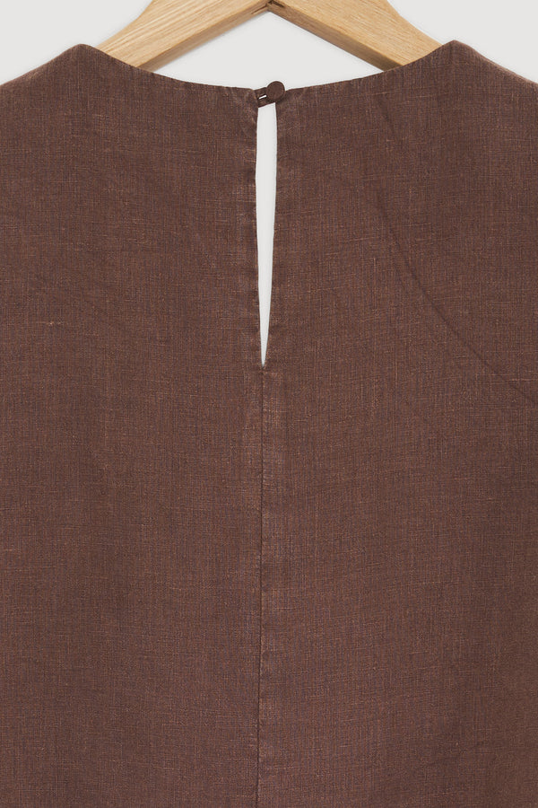 Re-Worn Estelle Linen Top