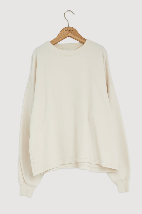 Re-Worn Brushed Cotton Lounge Sweater