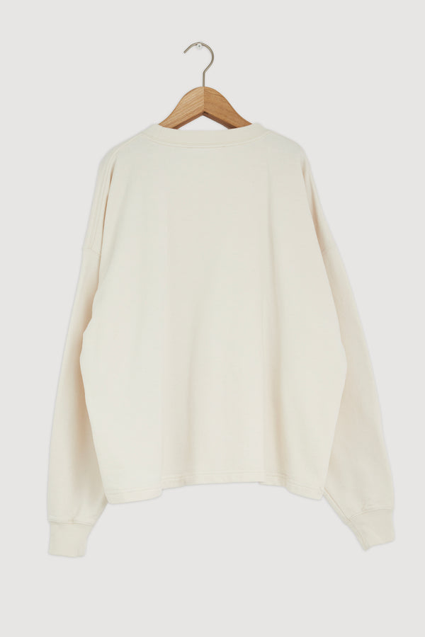 Re-Worn Brushed Cotton Lounge Sweater