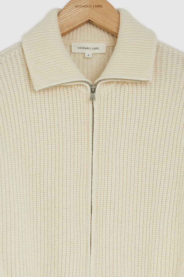 Re-Worn Kaia Wool Zip Sweater