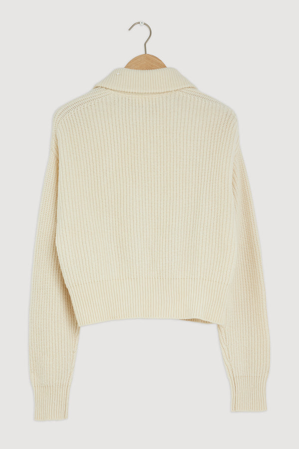 Re-Worn Kaia Wool Zip Sweater