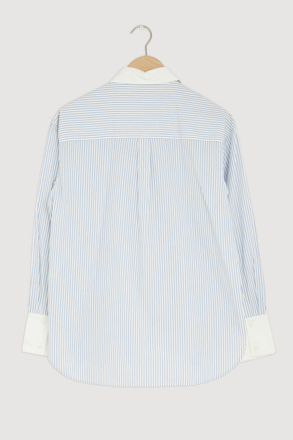 Re-Worn Alec Poplin Stripe Shirt