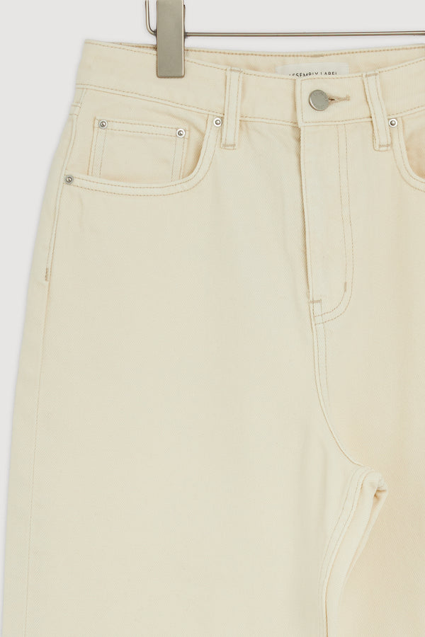 Re-Worn High Waist Straight Jean
