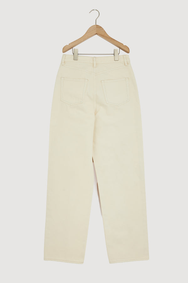 Re-Worn High Waist Straight Jean