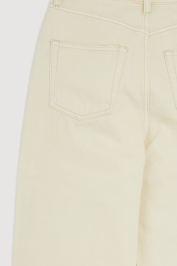 Re-Worn High Waist Straight Jean