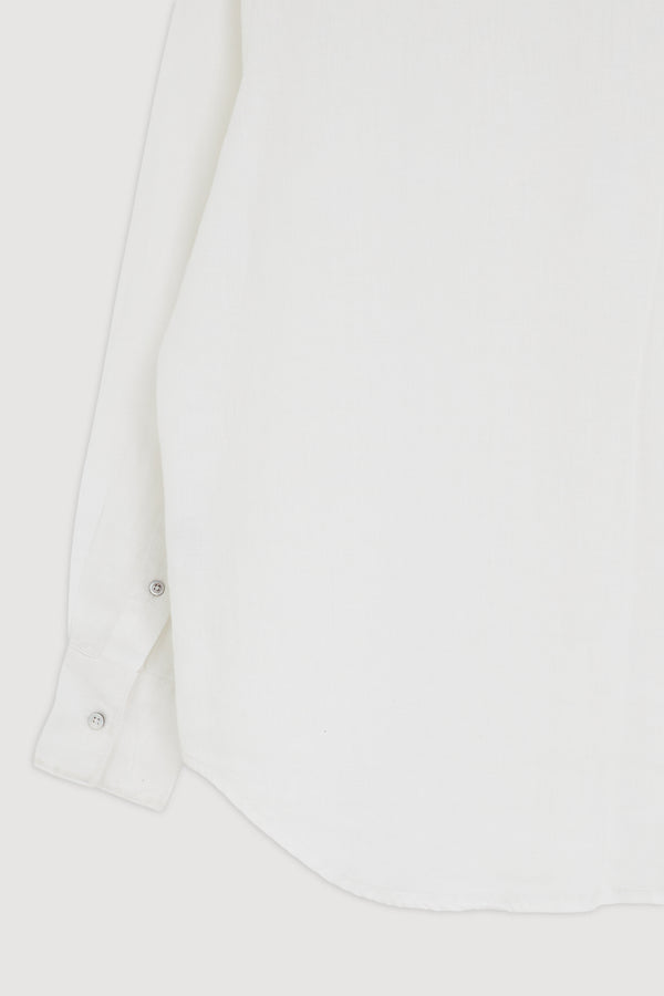 Re-Worn Womens Linen Long Sleeve Shirt