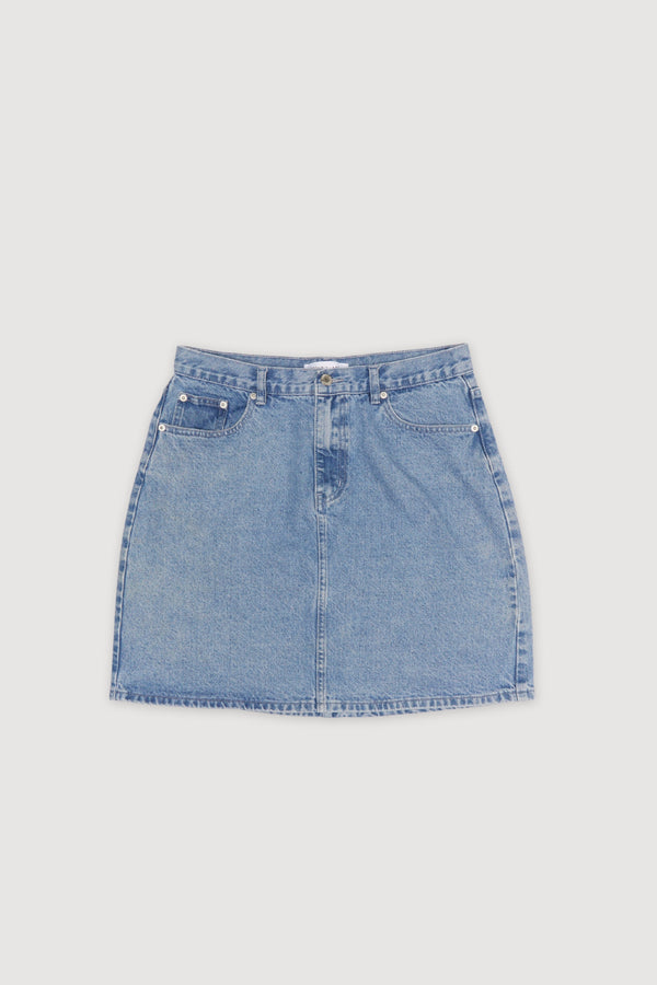Re-Worn Cotton Denim Mini Skirt – Assembly Label
