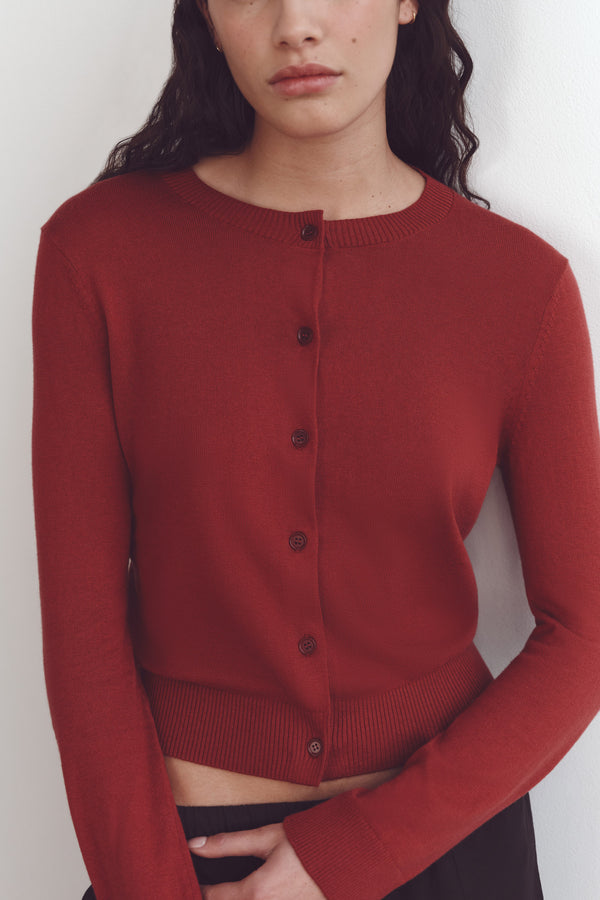 Orina Cotton Cashmere Cardigan
