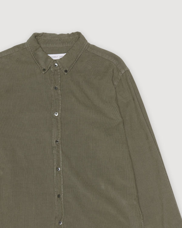 Re-Worn Mens Cotton Cord Long Sleeve Shirt