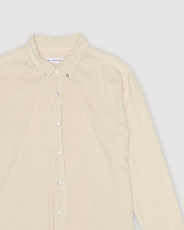 Re-Worn Mens Cotton Cord Long Sleeve Shirt