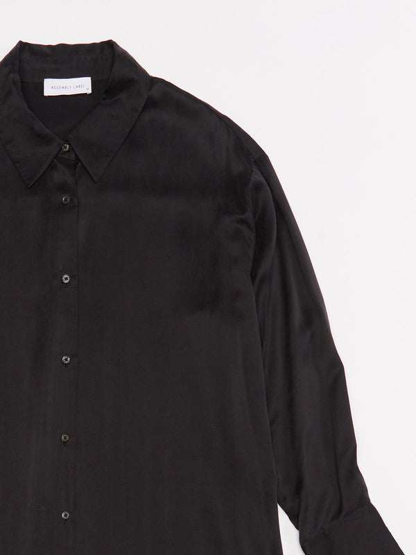 Re-Worn Womens Silk Long Sleeve Shirt